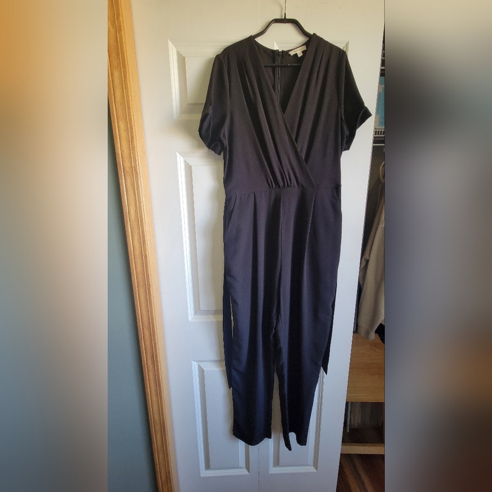 Gilli Black Pantsuit Womens Size Large